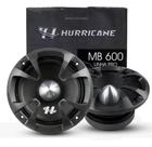 Par Woofer Medio Grave 6 Polegad 500w Pro Mb600 Hurricane 4o