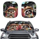 Pára-brisa dianteiro de carro Sun Shade Renewold 2 unidades de poliéster