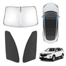 Para-brisa Karltys, 3 peças para Chevy Equinox 2018-2024