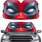 Pára-brisa Sun Shade GENANY Funny Red Eyes para carro, SUV e caminhão