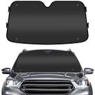 Pára-brisa Sun Shade GENANY preto para carro, SUV, caminhão 160x80cm