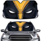 Pára-brisa Sun Shade GENANY Yellow Eyes para carro, SUV e caminhão