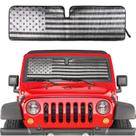 Pára-brisa Sun Shade Savadicar para Jeep Wrangler TJ JK JKU