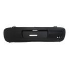 Para-choque Celta 2000 a 2006 traseiro preto liso - 1752