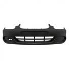 Para-choque Corsa 2008 a 2010 dianteiro preto liso sem farol - 1734