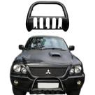 Para-Choque de Impulsão L-200 05 a 11 Preto Protetor Carter