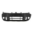 Para-choque Ecosport 2008 a 2012 dianteiro preto liso com farol - 2916