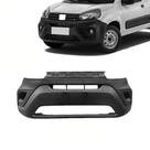 Para-choque Fiorino 2021 a 2025 dianteiro preto sem furo para farol - 3394