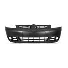Para-choque Fox 2003 a 2007 dianteiro preto liso com furo para farol - 6432