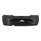 Para-choque Gol G7 2016 a 2018 traseiro preto com refletor - 6609