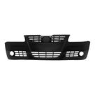 Para-choque Gol/Parati/Saveiro G4 2005 a 2010 dianteiro preto liso com furo - 6463
