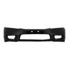 Para-choque Honda Civic 2009 a 2011 com ressalto de placa dianteiro preto liso - 8060