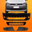 Para-choque + Kit Grade Sem Furo Fox 2010 2011 2012 2013 14