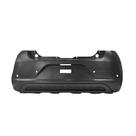 Para-choque Mobi Way 2016 a 2021 traseiro preto com furo sensor - 3389