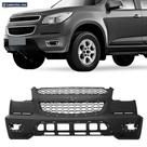 Para-choque S10 2012 a 2016 dianteiro preto grade superior - 1688K