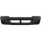 Para-choque S10/Blazer 2001 a 2008 dianteiro preto liso com e sem farol - 1690
