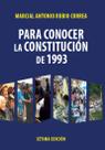 Para conocer la Constitución de 1993 - Fondo Editorial de la PUCP Para conocer la Constitución de 1993 - Fondo Editorial de la PUCP