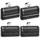 para controle remoto de portão Liftmaster 811LMX, compatível com o abridor de portão Liftmaster e o receptor 850LM 860LM STAR1000, substituto do controle remoto Liftmaster 811LM Gate Opener, Security+ 2.0, interruptor de 12 DIP, pacote com 4