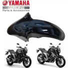 Para-lama dianteiro preto brilho fz25 fazer 250 original yamaha 2018 2019 2020 2021