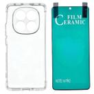 Para Xiaomi Redmi Note 14 Pro 5G Capinha Capa Anti Impacto e Pelicula Ceramica 9d
