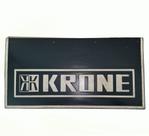 Parabarro Dianteiro Preto Krone - 65x35 - Aparra Barro