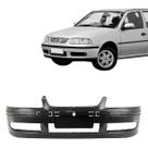 Parachoque Dianteiro Gol Parati Saveiro G3 Fase 1 99 00 01 02 03 Com Furo Grade Com Suporte Pt liso