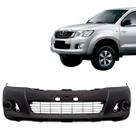 Parachoque Dianteiro Hilux 2012 2013 2014 2015 Com Moldura Sem Furo Milha