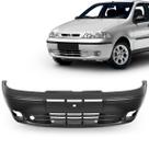 Parachoque Dianteiro Palio 2001 2002 2003 2004 Com Furo Preto Liso