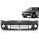 Parachoque Dianteiro Saveiro G6 2013 2014 2015 2016 Preto Liso