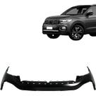 Parachoque Dianteiro T-Cross 2018 2019 2020 2021 2022 2023 Com 2 Furo Sensor