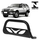 Parachoque Quebra Mato Blazer 2001 2002 2003 Preto C Chapa