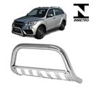 Parachoque Quebra Mato Lifan X60 2017 2018 Com Chapa Cromado Parachoque Quebra Mato Lifan X60 2017 2018 Com Chapa Cromado