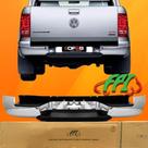 Parachoque Tras Amarok 2015 2016 2017 11 12 13 16 17 Cromado
