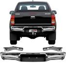 Parachoque Traseiro Cromado Toyota Hilux 2005 a 2015