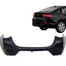 Parachoque Traseiro Onix Sedan 2020 2021 2022 Preto Liso
