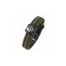 Paracord Pulseira Color com Bússola Embalagem 2 unidades - Albatroz