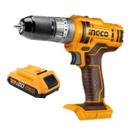 Paraf/ Furadeira Com Impacto 3/8" C/ Bateria 2Ah 20V Ingco