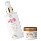Parafina Bronzeadora 30g Bronzeamento Rápido Hidratante Líquido Relaxante 200ml