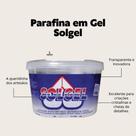 Parafina em Gel Solgel Premium Solven + Cera de Coco 100% Natural e Vegana para velas aromáticas.