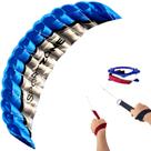 Parafoil de linha dupla Stunt Kite HENGDA KITE 2,5 m para azul de praia