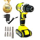 Parafusadeira 3/8pol Lynus Bivolt Pfl-12 Bateria 12v Sem Fio