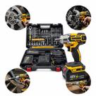 Parafusadeira 48V 2500W Chave De Impacto Kit 41 Peças Profissional 2 Baterias 8000 mAh Com Maleta Resistente