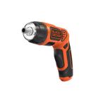 Parafusadeira À Bateria 1/4 (6,35mm) 3,6v Black &amp Decker Bivolt Com Bits E Carregador Bdcs36f