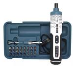 Parafusadeira Bateria 3,6v Estojo Kit Bits Wesco WS2001