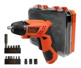 Parafusadeira Bateria 4,8v Kit 16 Peças E Maleta Black Decker Parafusadeira Bateria 4,8v Kit 16 Peças E Maleta Black Decker