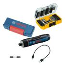 Parafusadeira Bosch Go 3a Geração 3,6v Bit + 37 Peças Dewalt