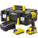 Parafusadeira de impacto 1/4" a bateria 20V 2Ah Brushless com 2 baterias - SBI811D2T (110V/220V)