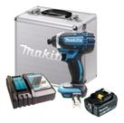 Parafusadeira De Impacto A Bateria 18v 5ah Dtd152 Makita Bivolt C/ Maleta
