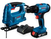 Parafusadeira De Impacto Bosch Gsb 183-li + Serra Tico Tico 220v