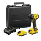 Parafusadeira de Impacto Brushless 1/4” 20V Max Íon de Lítio c/ Maleta - Stanley - SBI810D2K-BR